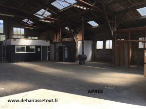 Débarras entrepôt